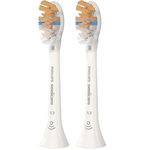 Rezerve Philips Sonicare A3 Premium All in One HX9092/10, pachet de 2 capete de periere standard, sincronizarea modurilor BrushSync, alb