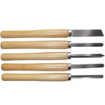 Set de dalti pentru lemn Gude 55101, 365 mm, 5 piese