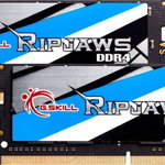 Memorie Laptop G.SKILL Ripjaws, 16GB(2x8GB) DDR4, 2400MHz CL16, Dual Channel Kit, G.Skill