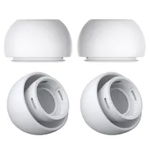 Set 4 dopuri PadForce din silicon pentru casti AirPods Pro - Alb, S, PadForce