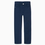 Pantaloni slim lungi, bleumarin, Zippy