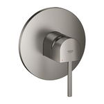 Baterie dus incastrata Grohe Plus antracit periat Hard Graphite fara corp ingropat