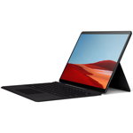 Laptop 2 in 1 MICROSOFT Surface Pro X, Microsoft SQ1, 13" Touch, 8GB, SSD 256GB, Adreno 685 GPU, LTE, Windows 10 Home, negru mat