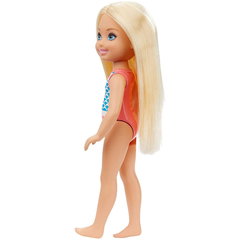 Papusa Barbie Club Chelsea Beach Mermaid Swimsuit (GHV55), Mattel