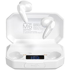 Casti bluetooth 5.1 M6 Kruger&Matz KMPM6-W, KRUGER and MATZ