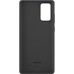 Husa de protectie Samsung Silicone pentru Galaxy Note20 Black, Samsung
