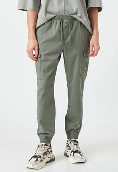 Pantaloni cargo cu snur