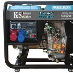 Generator De Curent 6.5 Kw Diesel - Heavy Duty - Konner & Sohnen - Ks-8100de-1/3-hd-atsr, Konner & Sohnen