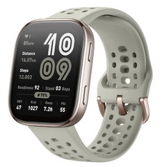 Ceas activity tracker Huami Amazfit Bip 6, Ecran AMOLED 1.97inch, Monitorizare 24/7, Peste 140 moduri sportive, 5 ATM, GPS (Verde), Huami