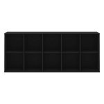 Sistem de rafturi modulare negru 169x69 cm Mistral Kubus - Hammel Furniture, Hammel Furniture