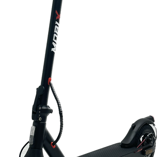 Trotineta electrica pliabila MOBIX Urban E9 PRO, roti pneumatice 10", motor 300W, autonomie 20-25km, viteza maxima 25km/h, aplicatie mobila MiniRobot Negru