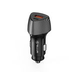 Incarcator auto Tellur FCC10, 38W, 6A (PD20W + QC3.0), negru, TELLUR