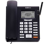 Telefon fix Maxcom Comfort MM28DHS cu SIM, Black, Maxcom