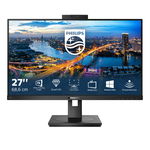 Monitor LCD 27 Philips B Line 275B1H/00 IPS QHD Camera Web Adaptive Sync 75Hz 4ms Negru