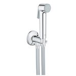 Set de dus igienic Grohe Tempesta 26358000, ventil de colt, inchidere automata, 1 pulverizare, furtun 1 m, Crom, Grohe