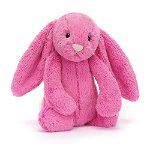 Jucarie de plus - Medium - Bashful Hot Pink Bunny | Jellycat, Jellycat