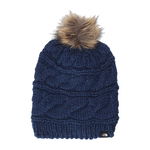 Accesorii Femei The North Face Triple Cable Fur Pom Flag Blue