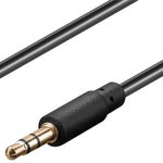 Cablu audio Jack Stereo 3.5mm tata - 3.5mm tata 90grade 1m Goobay