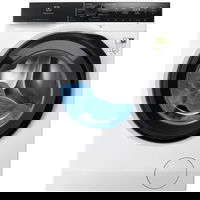 Masina de spalat rufe Electrolux Ecoline EW8F4482E, 8 kg, 1400 RPM, Clasa A, Motor Inverter, UltraCare, TimeManager, Program Abur Improspatare/EasyIron, Rapid 20 min (Alb), Electrolux