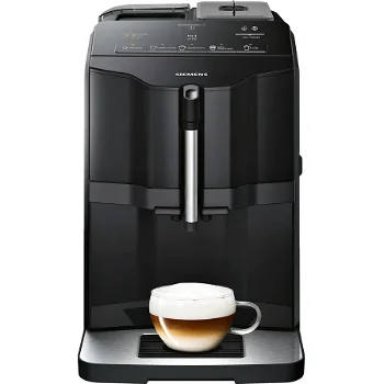 Espressor de cafea automat Siemens TI30A209RW, 1300 W, 15 bar, Negru
