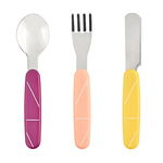 Babymoov - Set 3 tacamuri de Inox Peach