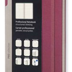 Moleskine Large Plum Purple Professional Hard Notebook (Moleskine Pro Collection)