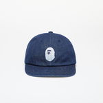 A BATHING APE Ape Head Denim Cap Indigo, A BATHING APE