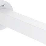 Pipa cada Hansgrohe Finoris 17.4cm alb mat, Hansgrohe