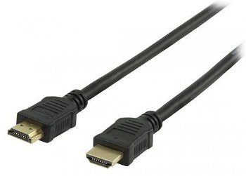 Cablu HDMI1.4 cu ethernet 15+1p tata - HDMI 15+1p tata aurit CCS 2.0m