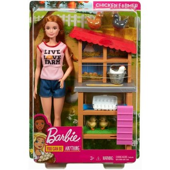 Mattel - Papusa Barbie La ferma,  Cu mobilier
