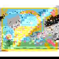 Set creativ Djeco, Bebe deseneaza cu buline, Djeco