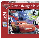 Puzzle cars baieti 2x24 piese ravensburger, Ravensburger