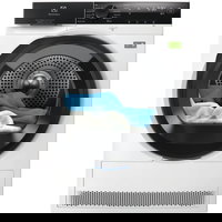 Electrolux Uscator de rufe ELECTROLUX EW8D495RCE PerfectCare800 Ecoline, pompa de caldura, 9 kg, Clasa B , Wi-Fi, motor Inverter, UltraCare + DelicateCare +senzori 3DSense, Iluminare interioara, MixCARE, Reversibil +, Silent, Adancime totala 66 cm, alb, Electrolux