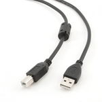 USB2.0 AB, 3m, bulk, CCF-USB2-AMBM-10, miez ferita, Gembird