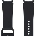 Samsung Curea smartwatch Sport Band pentru Galaxy Watch4 20mm S/M, Black
