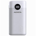 Adata Acumulator extern ADATA 10000mah AP10000QCD-DGT-CWH, Alb, Adata