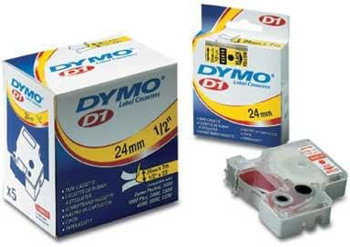 Etichete plastic transparent 9 mm x 7 m Aymo ID1 compatibile Dymo S0720760 40910