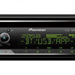 CD player auto Pioneer DEH-S520BT, 1DIN, Bluetooth, Spotify, 4x50W, USB, iluminare Multicolor, compatibil dispozitiv Apple/Android, Pioneer ARC App