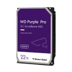 HDD Western Digital Purple Pro, 22TB, SATA-III, 7200 rpm, 3.5inch, Western Digital