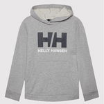 Helly Hansen Bluză Logo 41677 Grey Melange 949