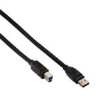 HAMA CABLU USB 3.0, ECRANAT 1.8 M, NEGRU 54501
