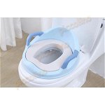 Colac soft toaleta antiderapant_albastru, 