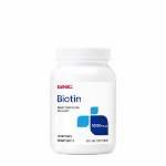 Biotin 5000 mcg, 120 cps, GNC, PLANTECO