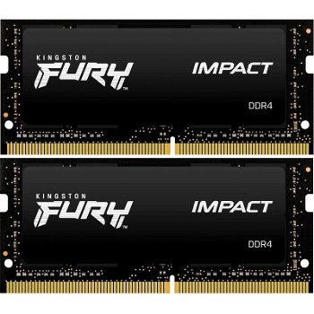 FURY Impact, 32GB, DDR4, 2666MHz, CL16, 1.2v, Dual Channel Kit, Kingston