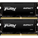 Memorie notebook Kingston FURY Impact, 32GB, DDR4, 2666MHz, CL16, 1.2v, Dual Channel Kit