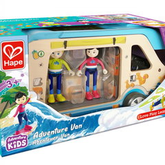 Set HAPE Furgoneta de aventura HAPEE3407, 3 ani+, multicolor