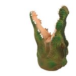 Marionetă de mână din cauciuc moale - Crocodil , edituradiana.ro