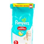 Pampers Scutece chilotel nr. 5 12-17 kg 52 buc Baby-Dry