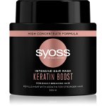 Syoss Intensive Hair Mask Keratin Boost masca cu regenerare intensiva pentru par foarte fragil 500 ml, Syoss