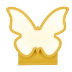 Veioză pentru copii galbenă Butterfly – Candellux Lighting, Candellux Lighting